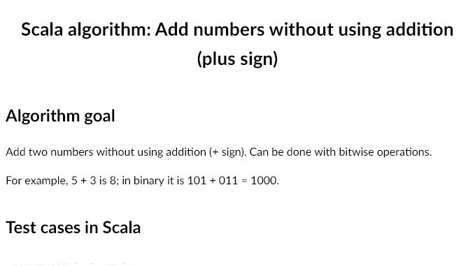 Image for Add numbers without using addition (plus sign)