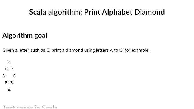 Image for Print Alphabet Diamond