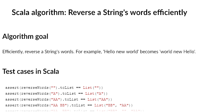Image for Reverse a String's words efficiently