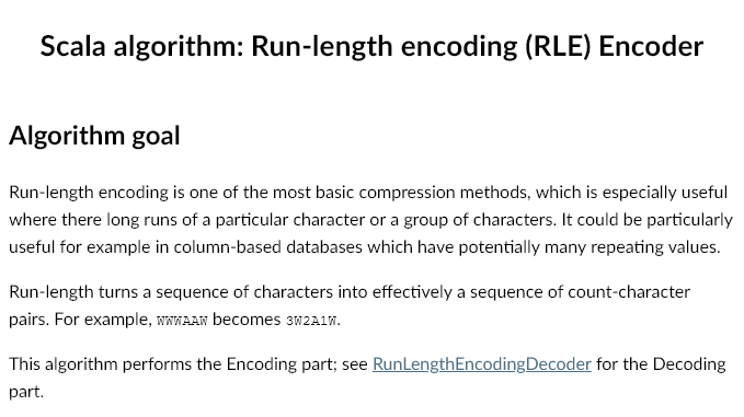 Image for Run-length encoding (RLE) Encoder