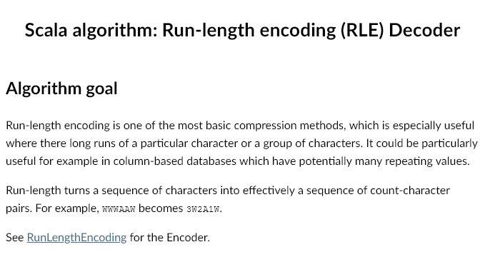 Image for Run-length encoding (RLE) Decoder